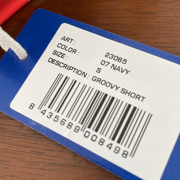 BRAND NEW Code 22 mid century pattern men’s small swim trunks - Picture 4 of 4